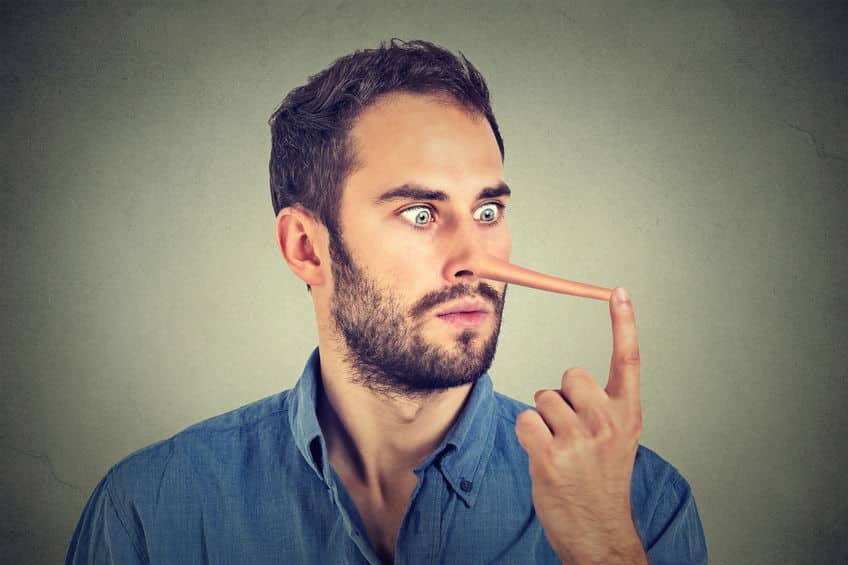 視線の動きでウソを見抜けるということに関する雑学