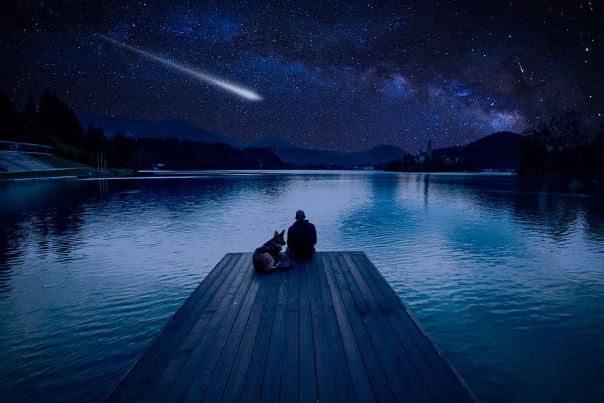 流れ星は当初、不吉の前兆と言われていたというトリビア