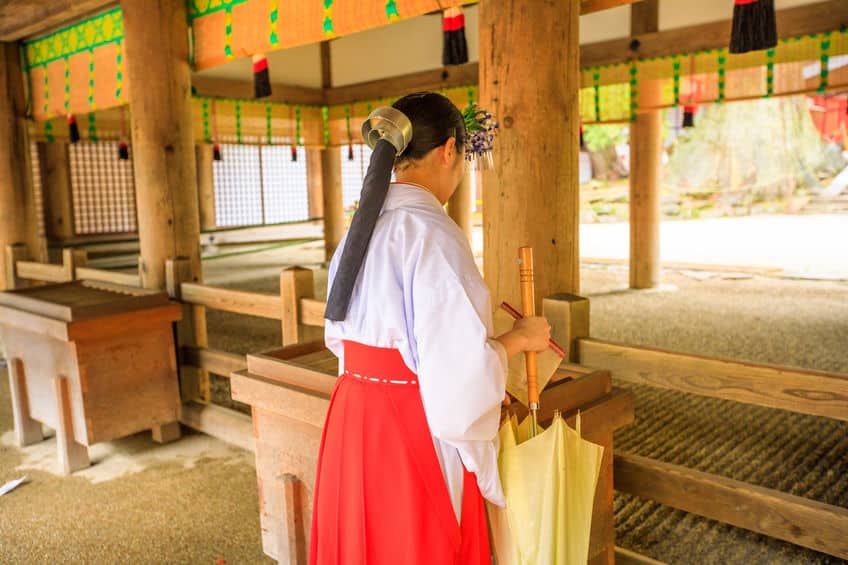 神様に仕える巫女さんの役割は?に関する雑学