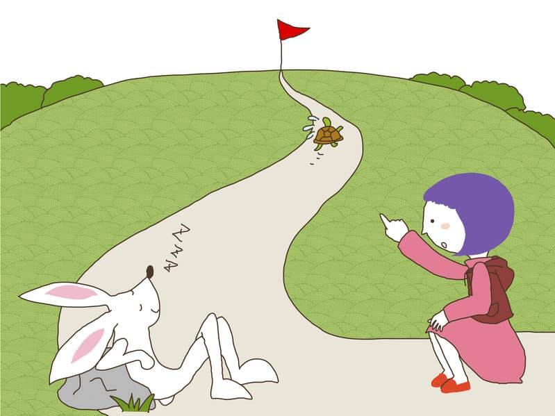 「ウサギとカメ」には続編「負けウサギ」があるという雑学