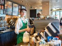 スターバックスの店員のエプロンの色を見るとコーヒーに対する知識がわかるという雑学