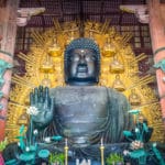 奈良の大仏は、造られた当時は黄金色だったという雑学