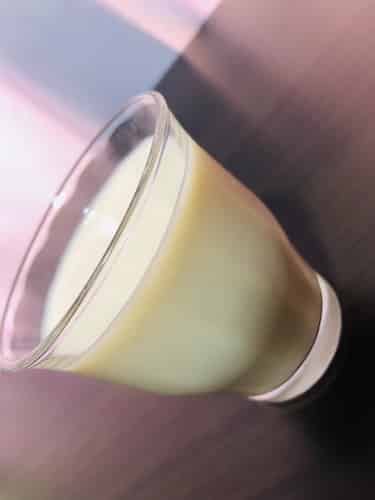麦茶＋砂糖＋ミルクのコーヒー牛乳が完成