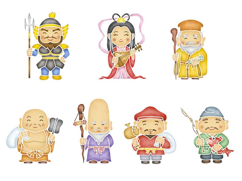 七福神のうち恵比寿様以外は中国の神様という雑学