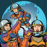 宇宙では液体は「丸く」なり、動いているものは「動き続ける」という雑学