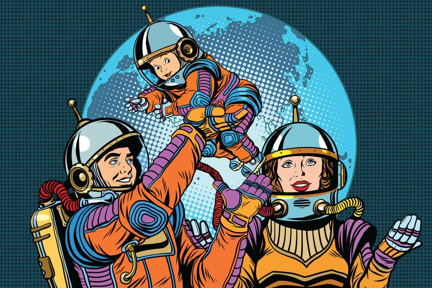 宇宙では液体は「丸く」なり、動いているものは「動き続ける」という雑学