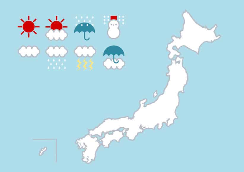 降水確率の決め方に関する雑学