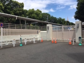 原宿駅にある皇室専用のホーム入口
