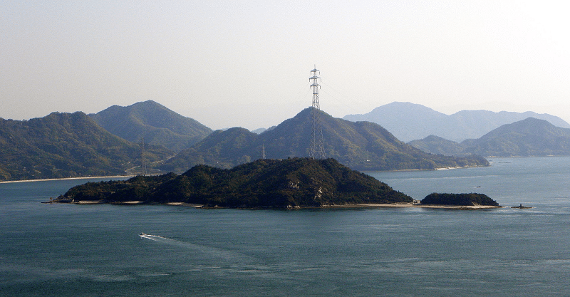 大久野島は昔地図に載っていなかったというトリビア