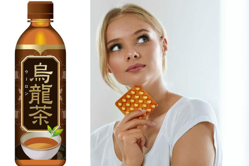 烏龍茶と避妊薬ピルは飲み合わせが悪いという雑学