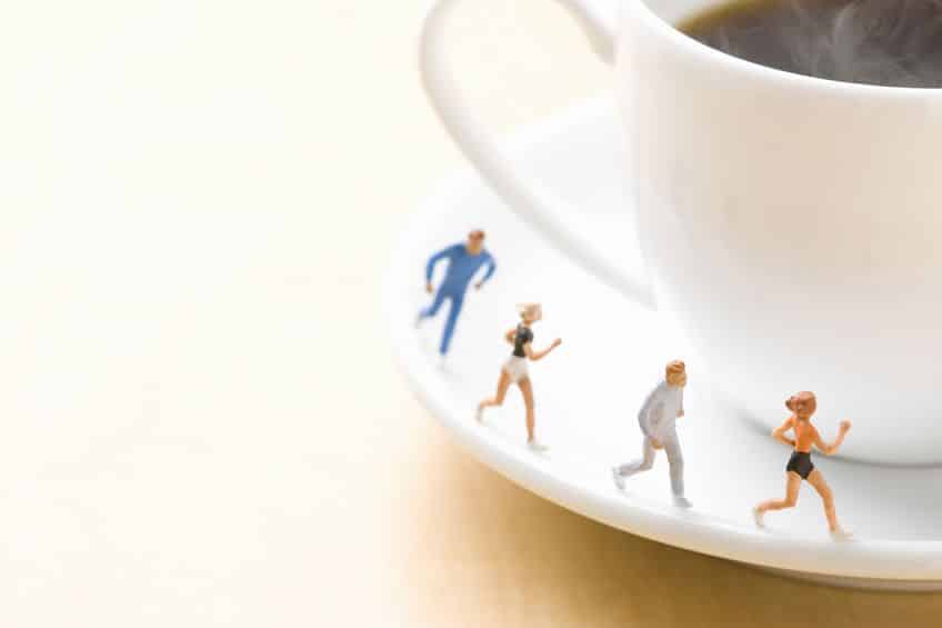 カフェインは運動のダイエット効果も高めるというトリビア