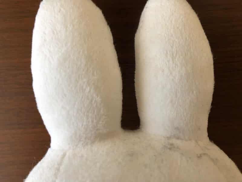 洗濯せずにぬいぐるみの汚れを落とす実験2