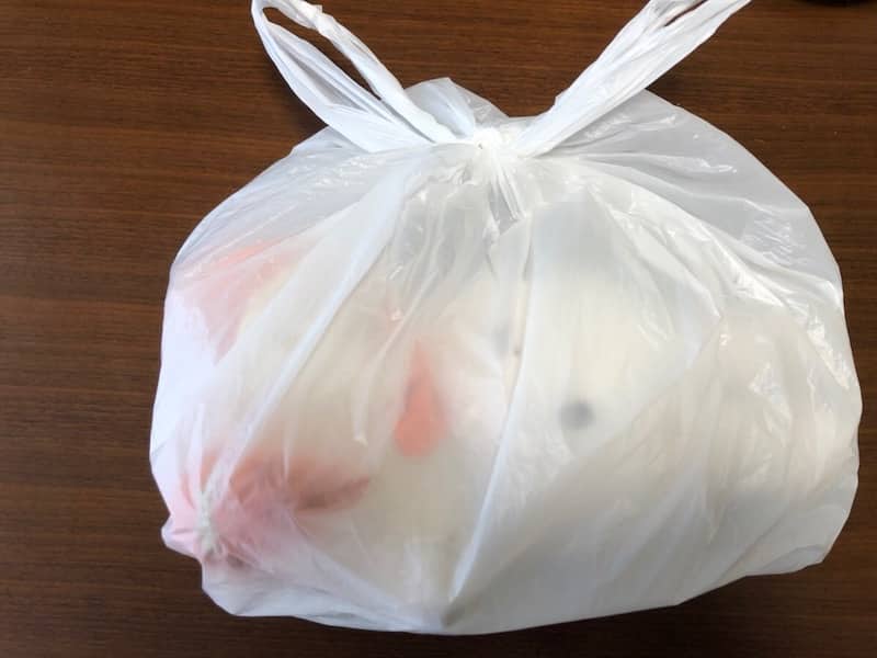 洗濯せずにぬいぐるみの汚れを落とす実験4