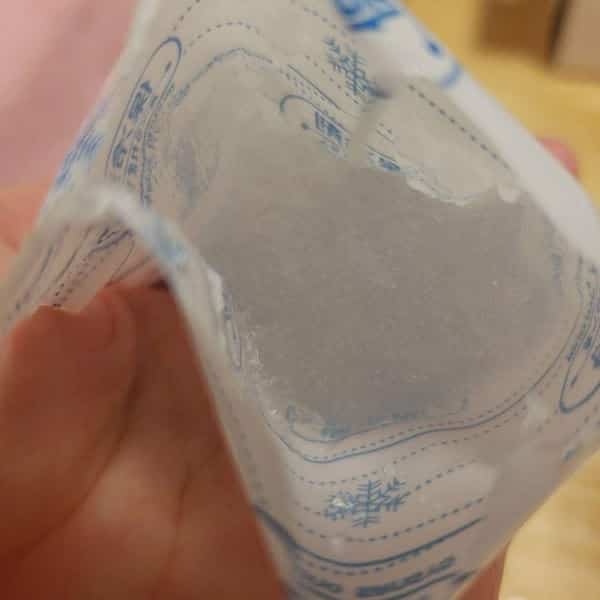 保冷剤を使った消臭剤を作ってみた③