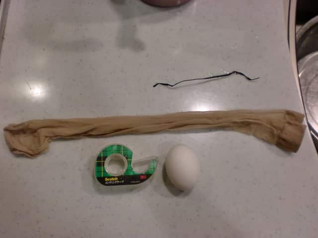 黄身返し卵を作る準備