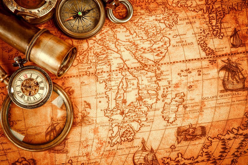 地図で上が北なのはなぜ?に関する雑学