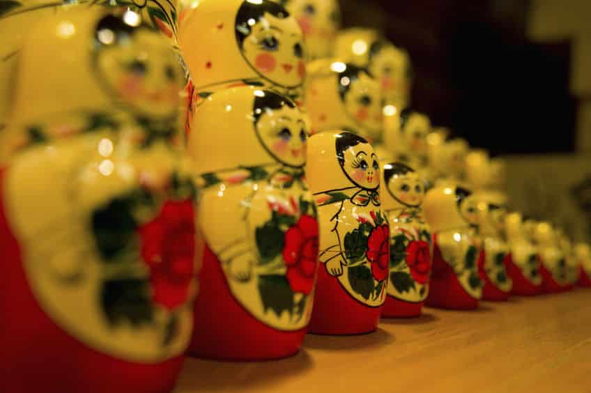 ロシアの玩具人形・マトリョーシカは日本の民芸品をヒントに制作された?というトリビア