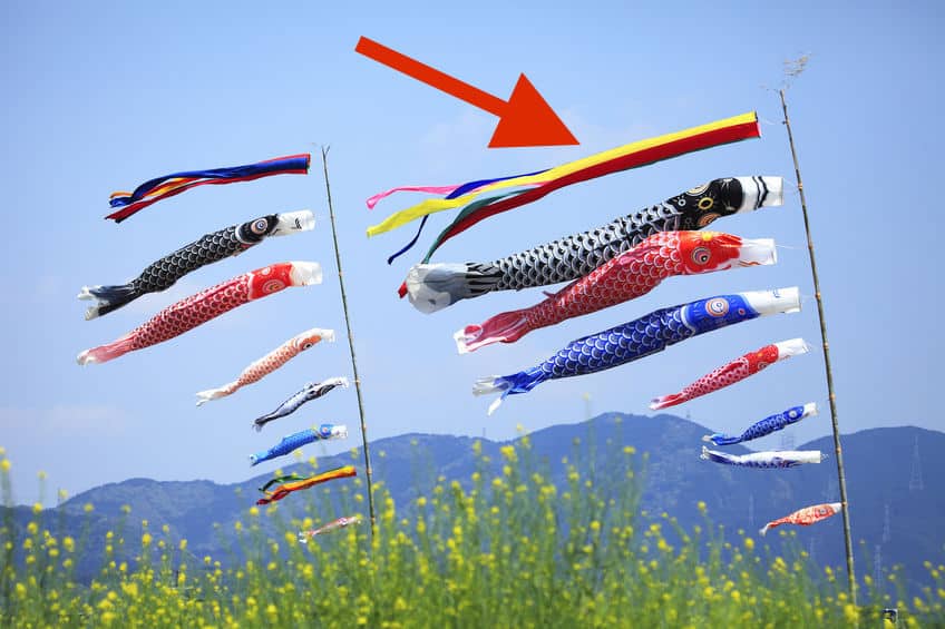 鯉のぼりのふきながしには魔除けの意味があるという雑学