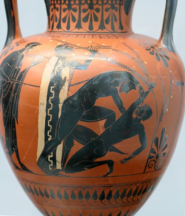 古代オリンピックでのパンクラチオン