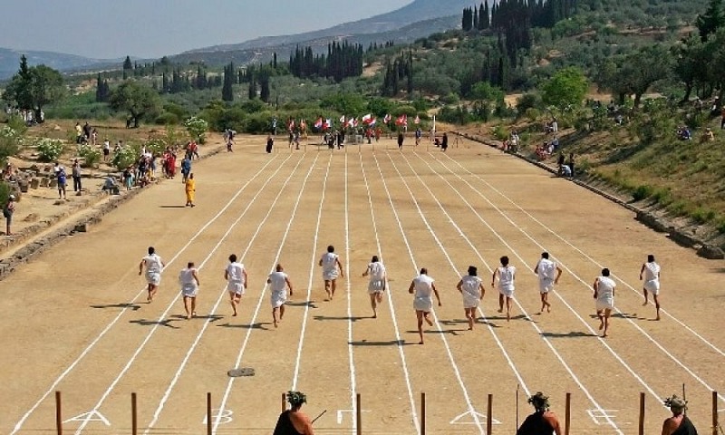 古代オリンピックは4つの大会の1つについてのトリビア