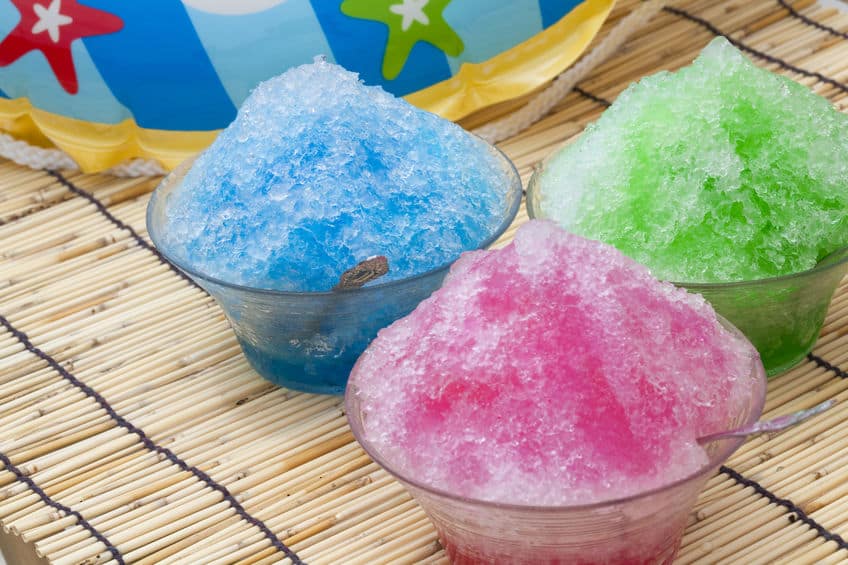 かき氷のシロップの味は全部一緒という雑学