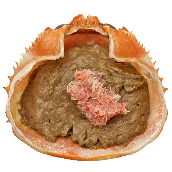 かにみそはカニの脳みそではないという雑学