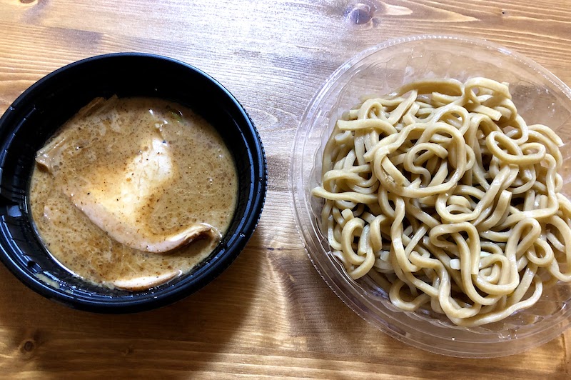 とみ田監修焼豚つけ麺を食べられる状態にしてみた