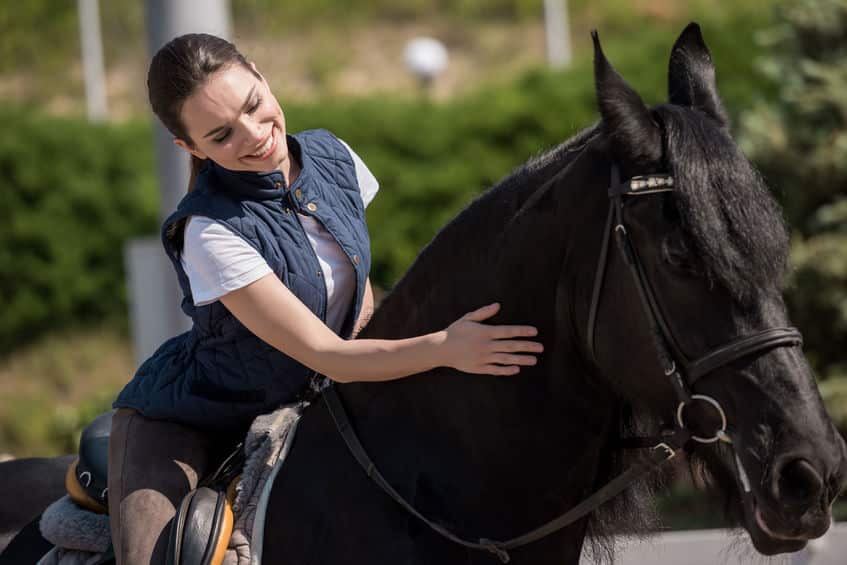 乗馬競技では人馬がいかに一体となるかが試されるというトリビア