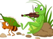 ソップ童話「アリとキリギリス」のキリギリスはもともとセミだったという雑学