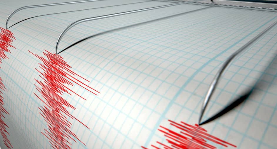 世界の地震回数が発表されているというトリビア