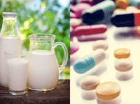 牛乳と一緒に薬を飲むと副作用を引き起こしやすくなるという雑学