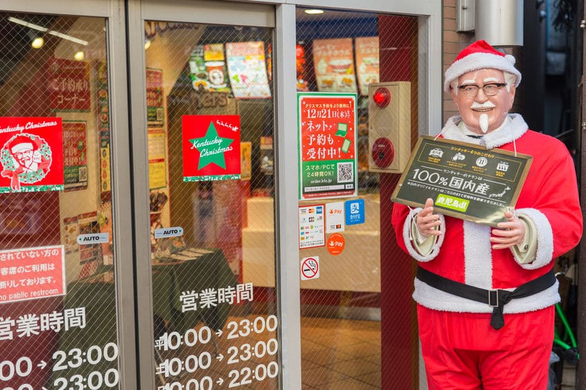 カーネルおじさんのめがねの秘密に関する雑学