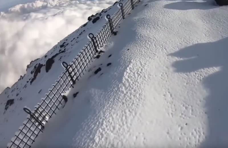 "富士山へGO"の滑落事故。まもなく事故現場