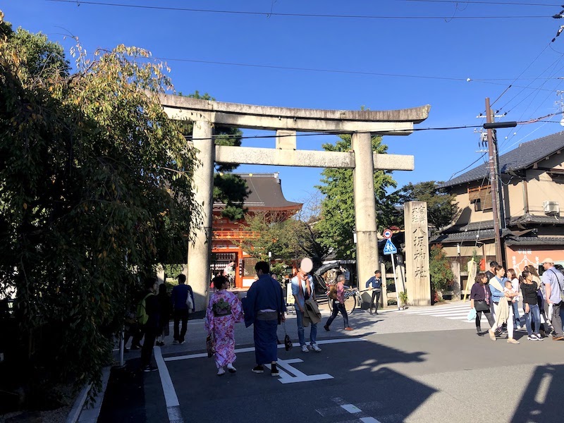 八坂神社の正門