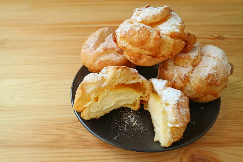 シュークリームの歴史についてのトリビア
