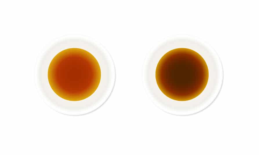薄口醤油の薄口は「色が薄い」の意味というトリビア