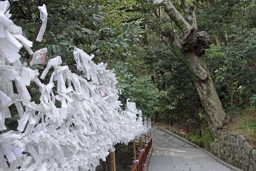 おみくじは神社で結ぶ必要がある?という雑学
