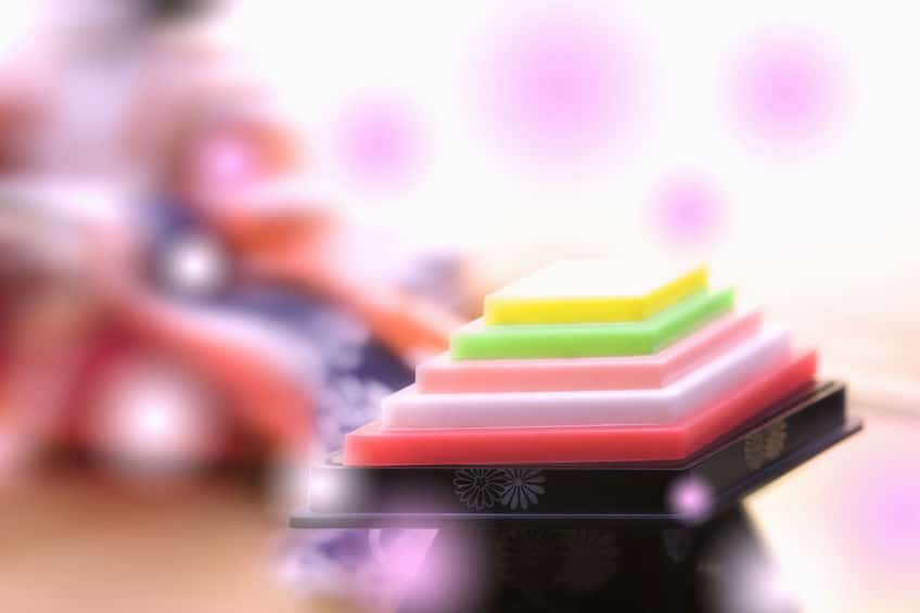 2色や5色のひしもちも存在するという雑学