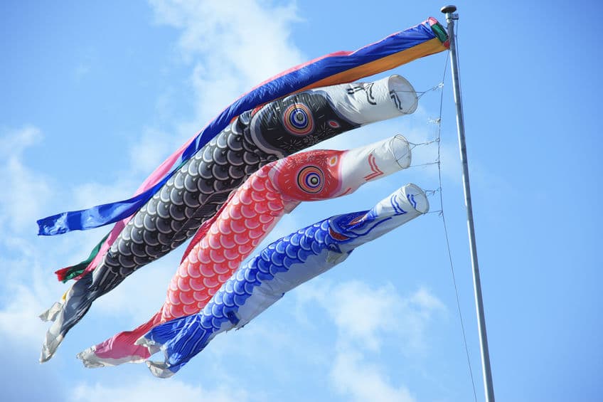 鯉のぼりを出す時期は特に決まっていないというトリビア