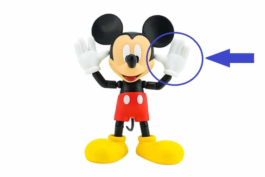 ミッキーマウスなど海外アニメキャラの指が4本の理由についての雑学